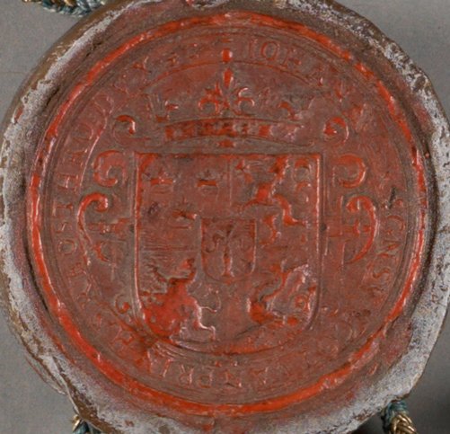 Seal on the ratification of the treaty.